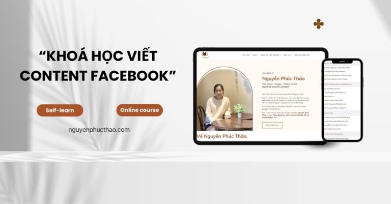 Khoá học viết Content Facebook