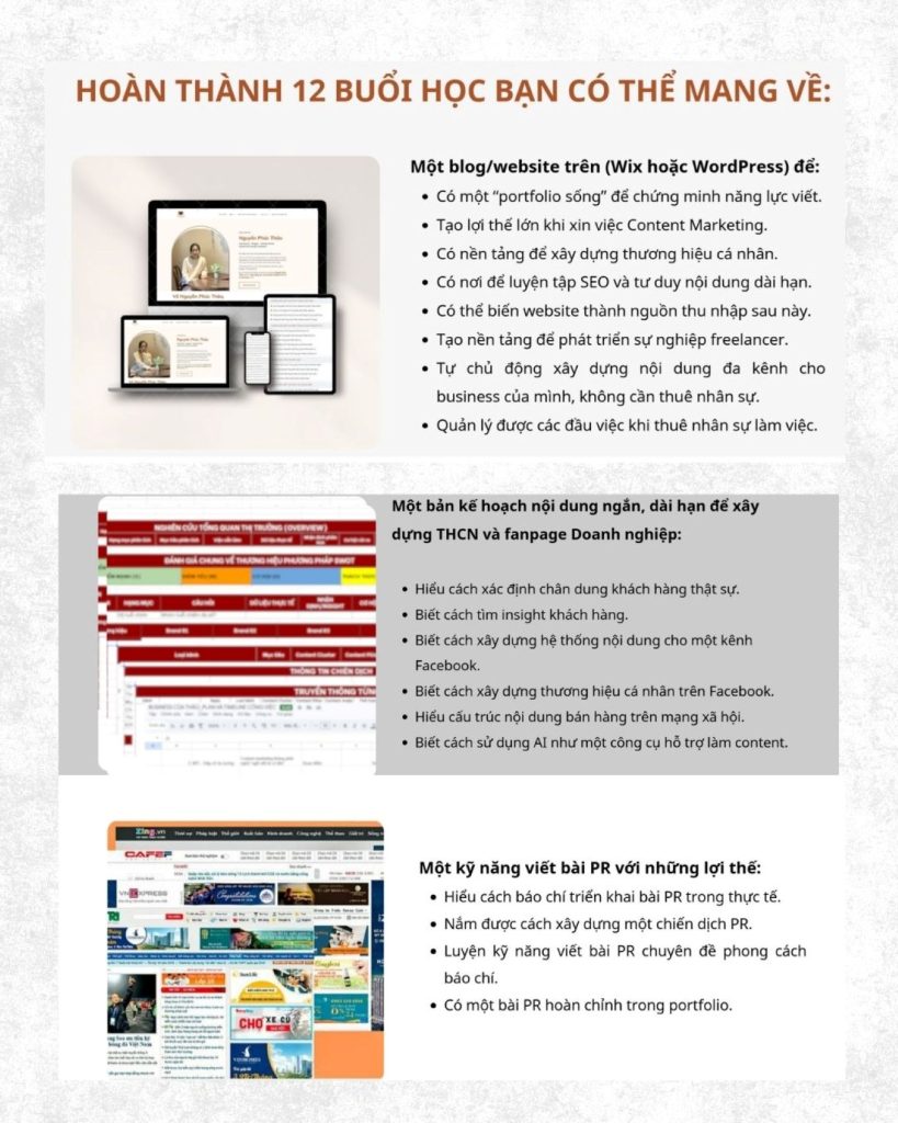 tuyen sinh khoa hoc viet content marketing