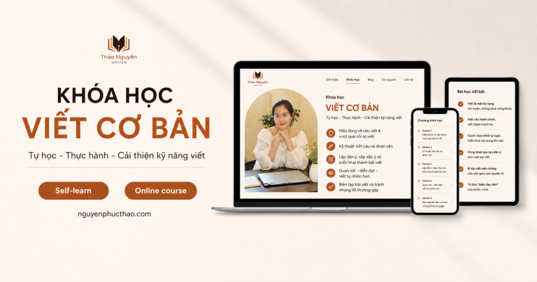 Khóa học viết cơ bản